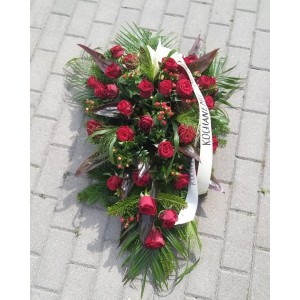 Wiązanka pogrzebowa West