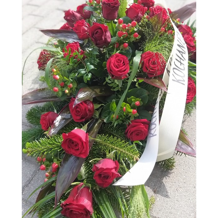 Wiązanka pogrzebowa West