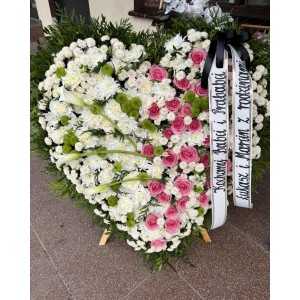 Wieniec pogrzebowy Serce